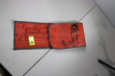 Snap-on Hbf500 File Set 4 Piece Red Handles Metal Plastic In Case