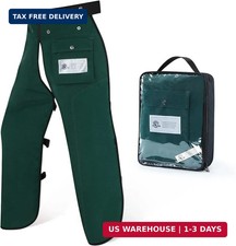 Chainsaw Chaps Apron 8-Layer Wrap for Men/Women Loggers Forest Workers Protectiv