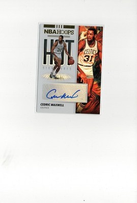 Cedric Maxwell Hoops Hot Autographs