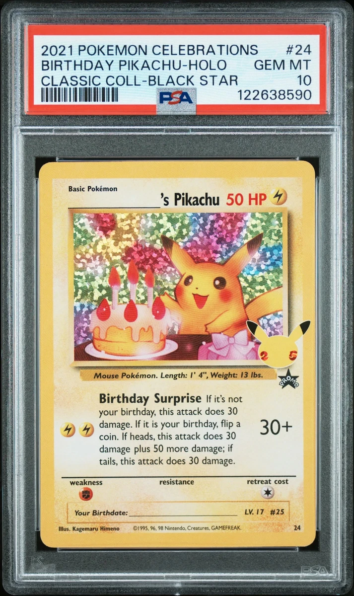 Birthday Pikachu | eBay