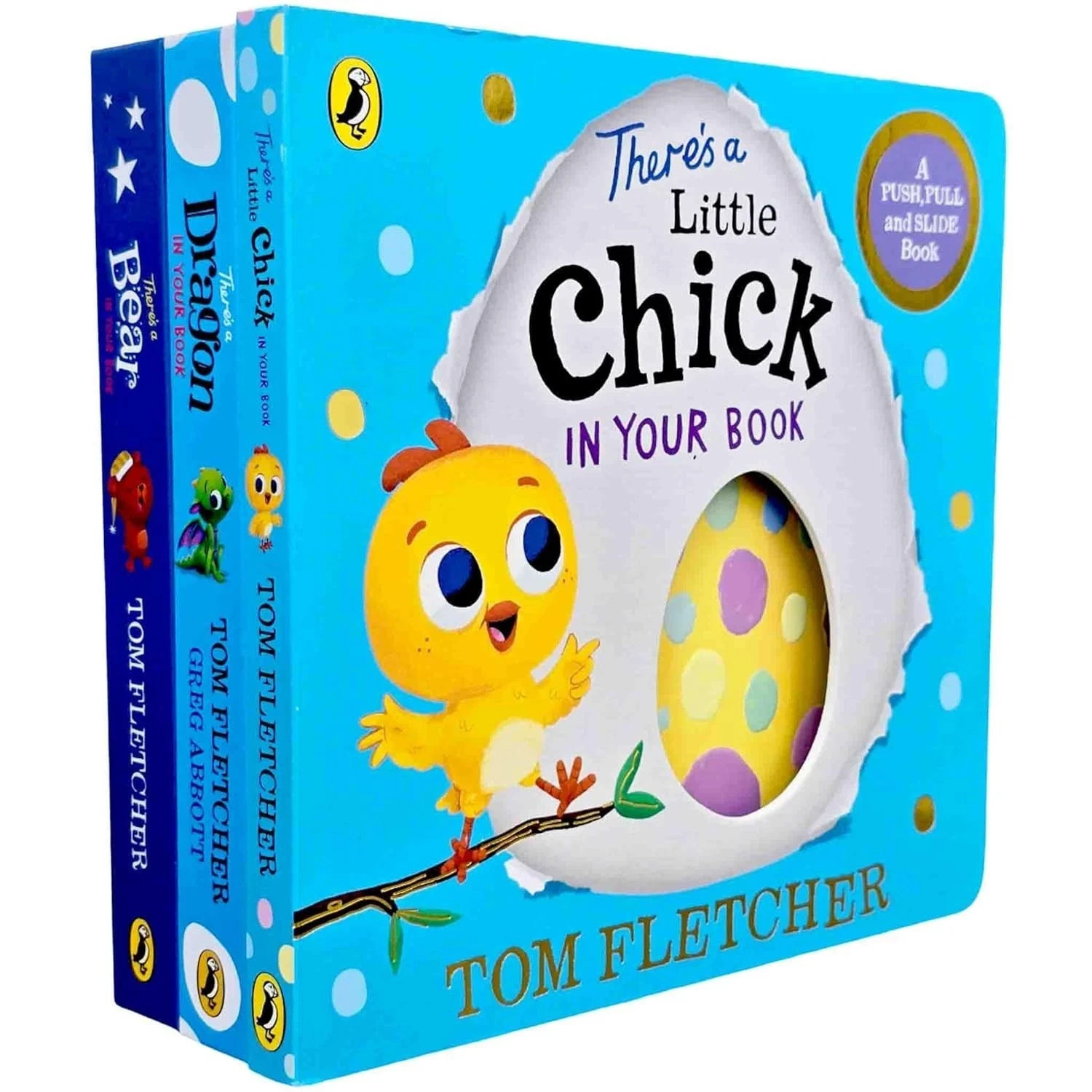 Tom Fletcher Unisex Who's In Your Book? Series 3 Picture Books Collection Set (There's A Dragon In Your Book, There's A Bear In Your Book & There’s A Little Chick In You - Image 4