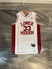 Kobe Bryant Throwback Lower Merion High School Jersey Large NWT