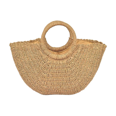 #ad HD ACCESSORIES Beach Bag Oversized Straw Tote Summer Women#x27;s Open Handbags $50.25