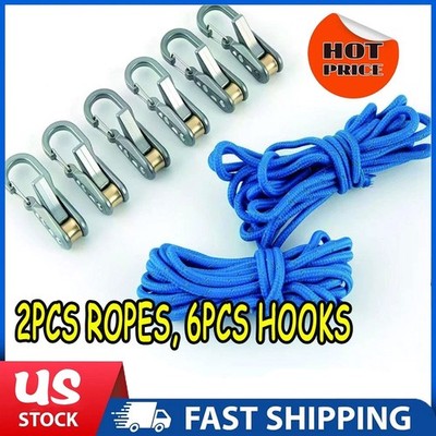 Outdoor Tensioner with Rope Roller Paracord Cinching Tool for Camping, Hiking OY