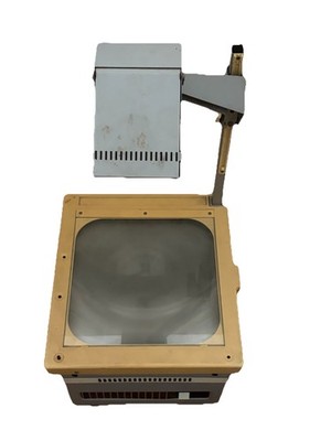 Quill OHP 410 Overhead Projector Vintage Tested Working Classroom Office Art