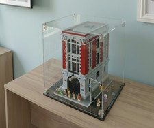 Lego Ghostbusters 75827 Firehouse Case Plexiglass 3mm Showcase Figure Set