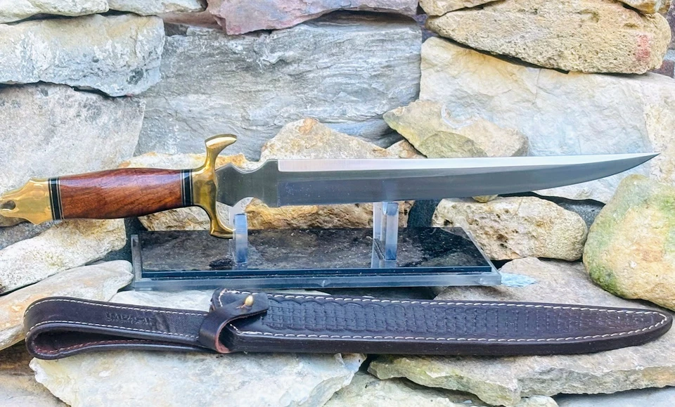 Impact Cutlery Custom Fixed Blade Large Knife UNUSED 19" Dagger Sword Knives - Image 3 of 4