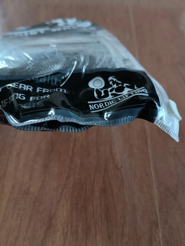 Muñequeras de entrenamiento Nordic Lifting calidad premium negras camufladas grises Foto 4 de 4