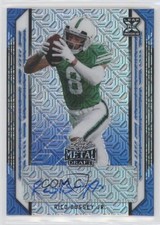 2021 Leaf Metal Draft Blue Mojo 27/10 Rico Bussey Jr #BA-RBJ Auto s1i
