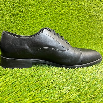 Cole Haan Hawthorne Mens Size 13 Black Casual Leather Cap  display picture 2