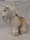 Vintage Pony Horse Cabbage Patch Kids CPK Show Pony Plush White 15” 1984