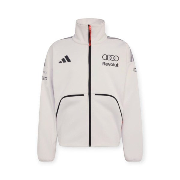 Chaqueta Adidas x Audi Revolut F1 Team CLIMAWARM con cierre completo para hombre, talla asiática KE8919