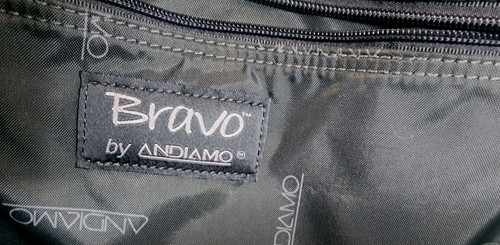 Andiamo Bravo Black 17” Carry On Laptop Computer Bag Business Briefcase - Picture 10 of 12