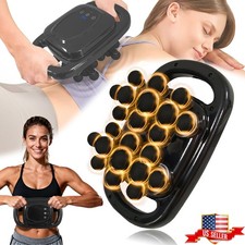 22 Heads Massage Gun Deep Tissue 9 Speeds 1500mAh LCD Touch Screen Muscle Relief