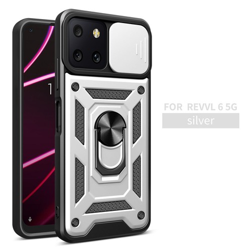 For T-mobile Revvl V+Plus 6 Pro 5G Shockproof Case Ring Stand Camera Lens Cover - Photo 17 sur 27