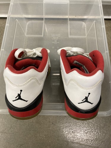 Air Jordan 5 Retro Low Fire Red 2016 Size 5.5 - Picture 4 of 6