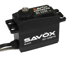 Savox SC-1258TG Black Edition Standard Digital "High Speed" Titanium Gear Servo