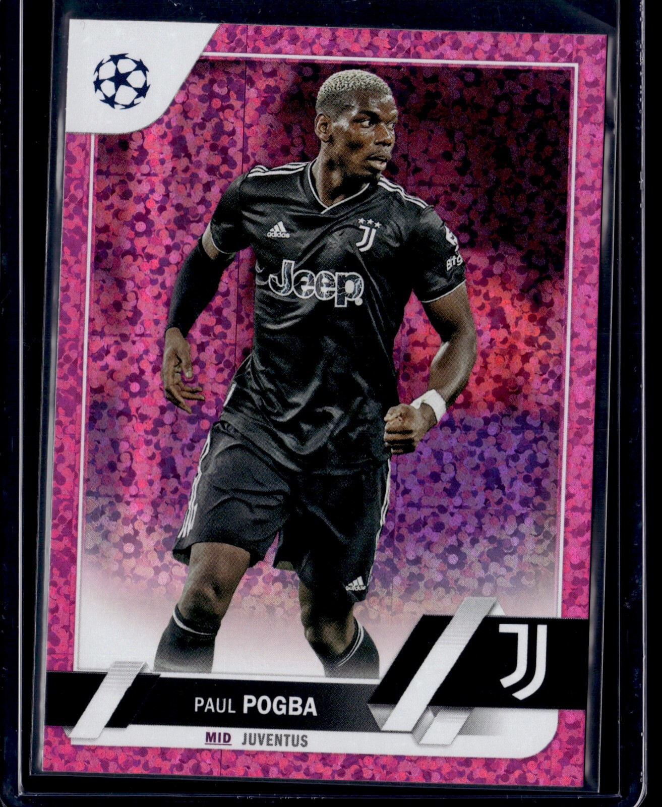 TOPPS UEFA CLUB COMPETITIONS 2022/23 FLAGSHIP - Pink Sparkle BASE CARDS (1-200) - Picture 77 of 143