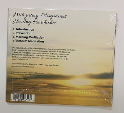 新型トーン Mitigating Mirgraines Healing Headaches CD Hear to Heal from