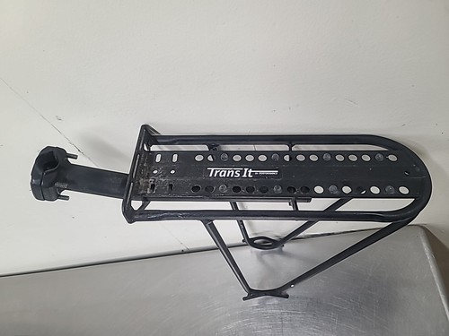 Transit By Performance Seat Post Rear Bike Rack Cargo Carrier Black - Picture 2 of 5