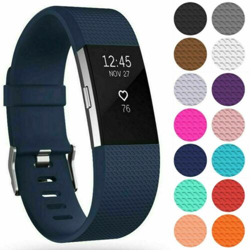 For Fitbit Charge 2 Strap Replacement Wristband Metal Buckle Small Large - Picture 3 of 9