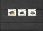 ZIL SEYCHELLES, 1983,  CRAB, TURTLE, GECKO, 3v,  MNH,