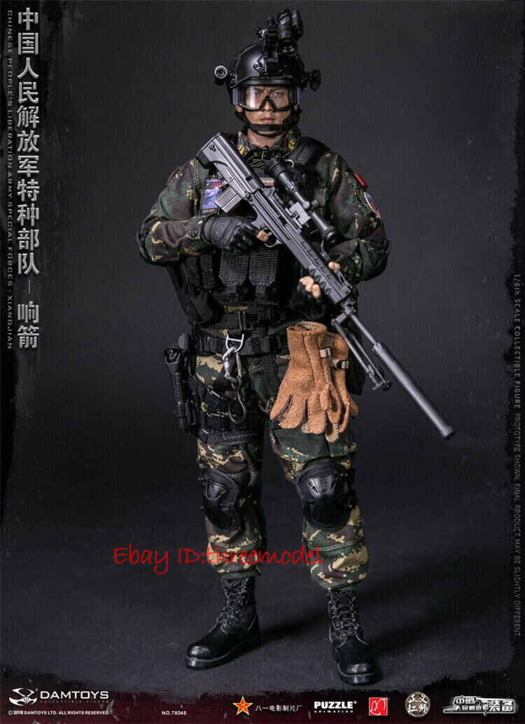 DAMTOYS 1/6 78048 Chinese People's Liberation Army Special DAMTOYS 1/6 78048 Chinese People's Liberation Army Special