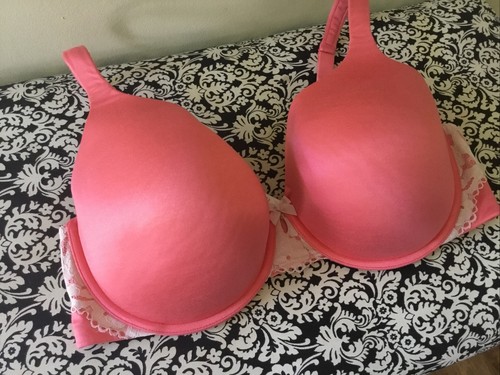 Cacique Pink Coral Lightly Lined Full Coverage T Shirt Underwire Bra Size 42DD