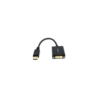 StarTech DP2DVI2 DisplayPort/DVI Audio/Video Cable Black CN6208