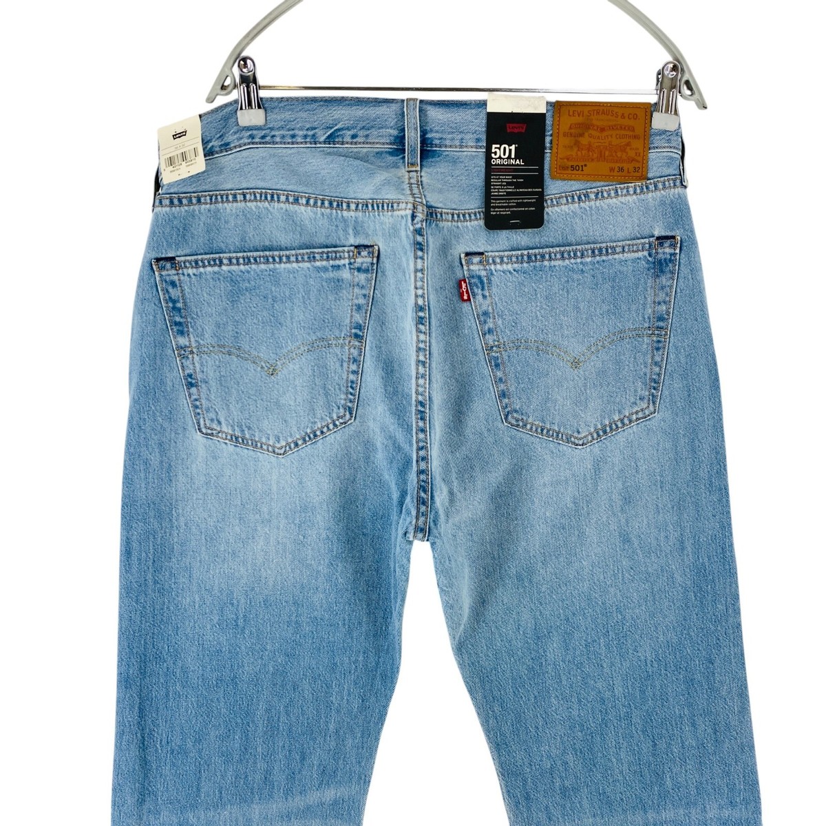 Levi's Premium 501 Men's Blue Original Regular Straight Fit