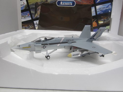 Armadura Franklin Mint escala 1/48 B11B591 F/A-18 HORNET VMFA-451 "Señores de la Guerra" #336 - Imagen 8 de 13