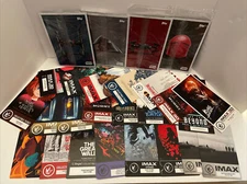 Lot Of 27 Collectible IMAX Ticket Pass Collectable Tickets