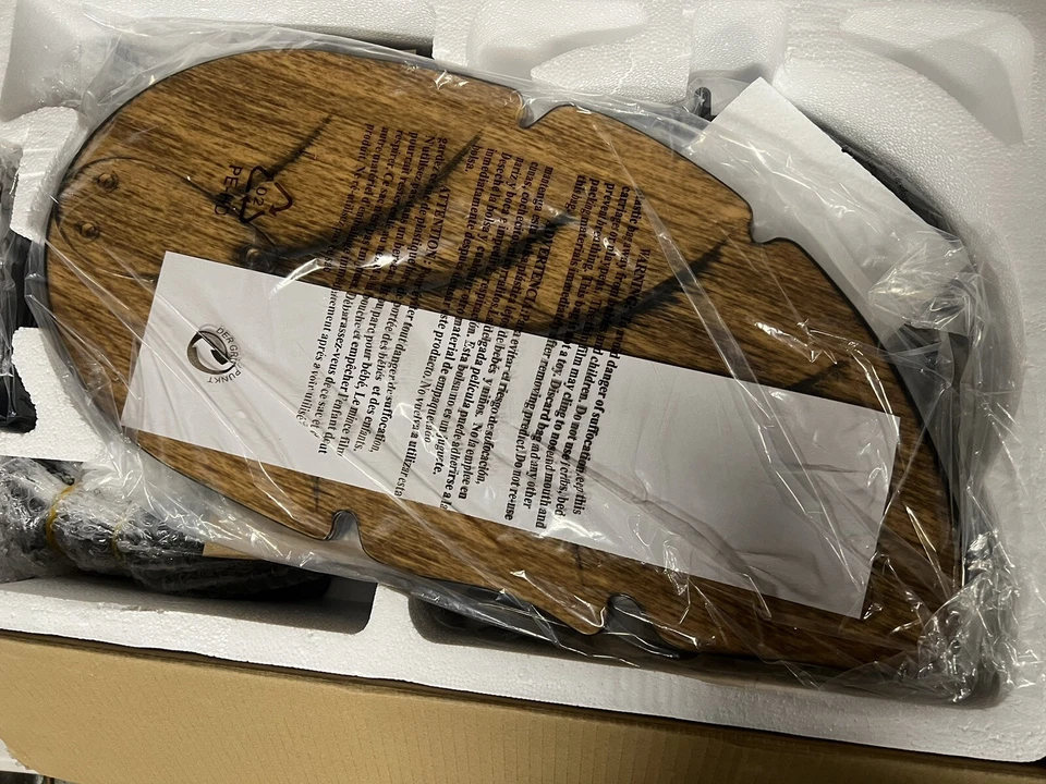 Harbor Breeze Wave port 52in Aged Bronze With Brown Blades LED Ceiling Fan - Image 4 of 4