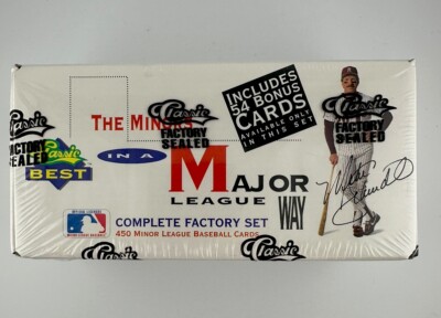 The Minors in a Major League Way 1991 Classic Best (Factory Sealed Set) Schmidt