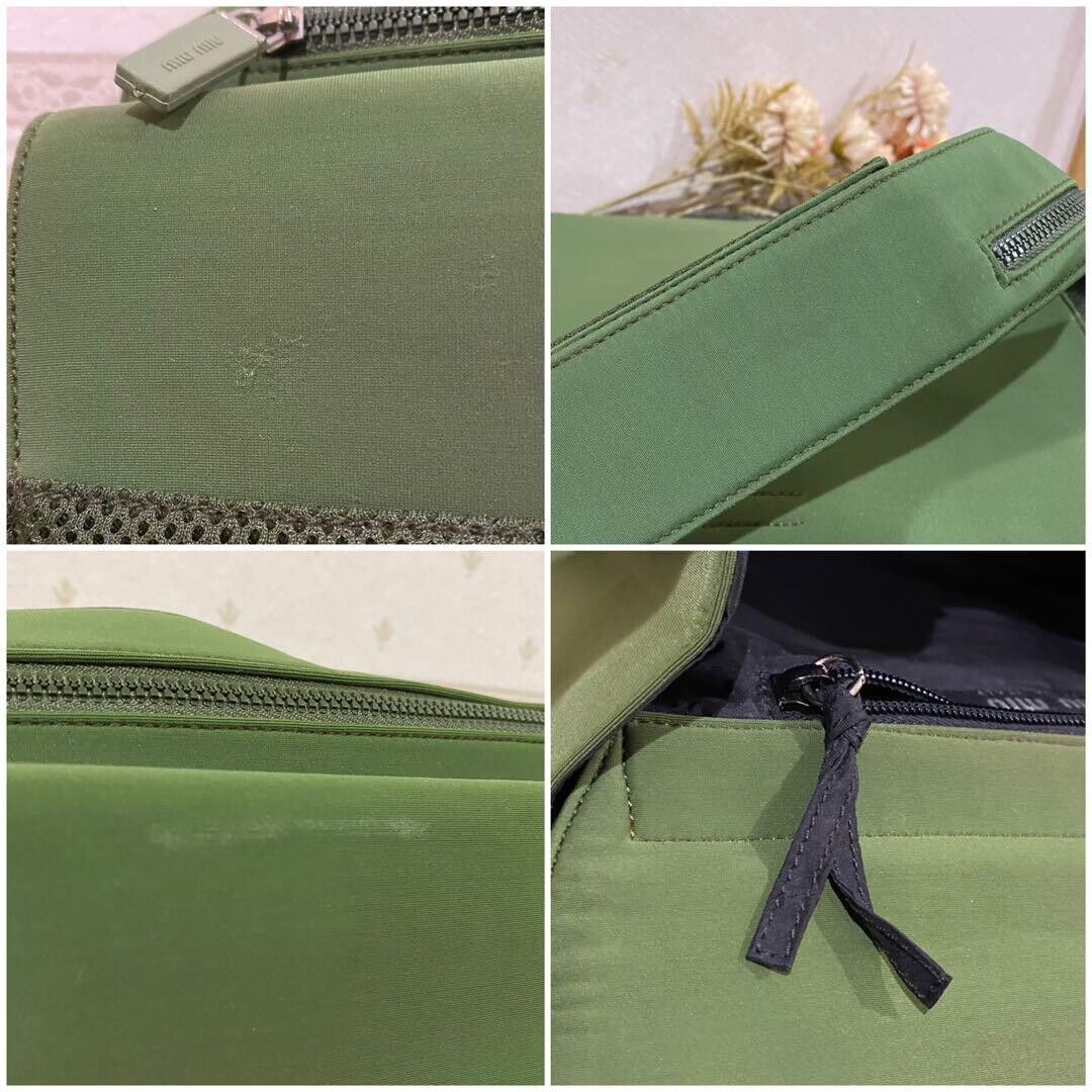MIU MIU miumiu ARCHIVE 1999SS 90S shoulder bag green vintage MIU MIU miumiu ARCHIVE 1999SS 90S shoulder bag green vintage