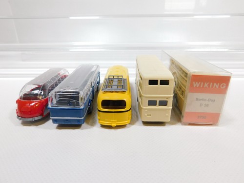 CG391-0,5# 5x Wiking H0/1:87 Bus: 3730 Berlin D 38 + Büssing + 750 Jahre etc TOP - Bild 5 von 5
