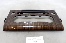 ✅ 14-17 OEM Range Rover Sport L494 Front Center Console Dash Control Trim Wood