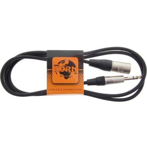 Кабель KORN XLR мужской / Klinke 6,3 мм стерео 1,5м | Neu