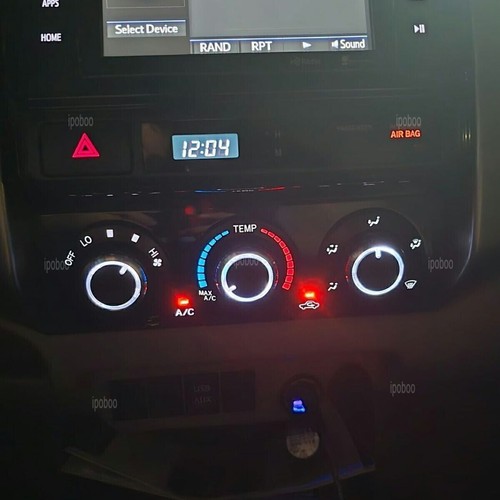Panel Turning Switch Knob Buttons For Mazda 3 Axela 3Pcs Heater A/C Control Knob - Picture 11 of 11