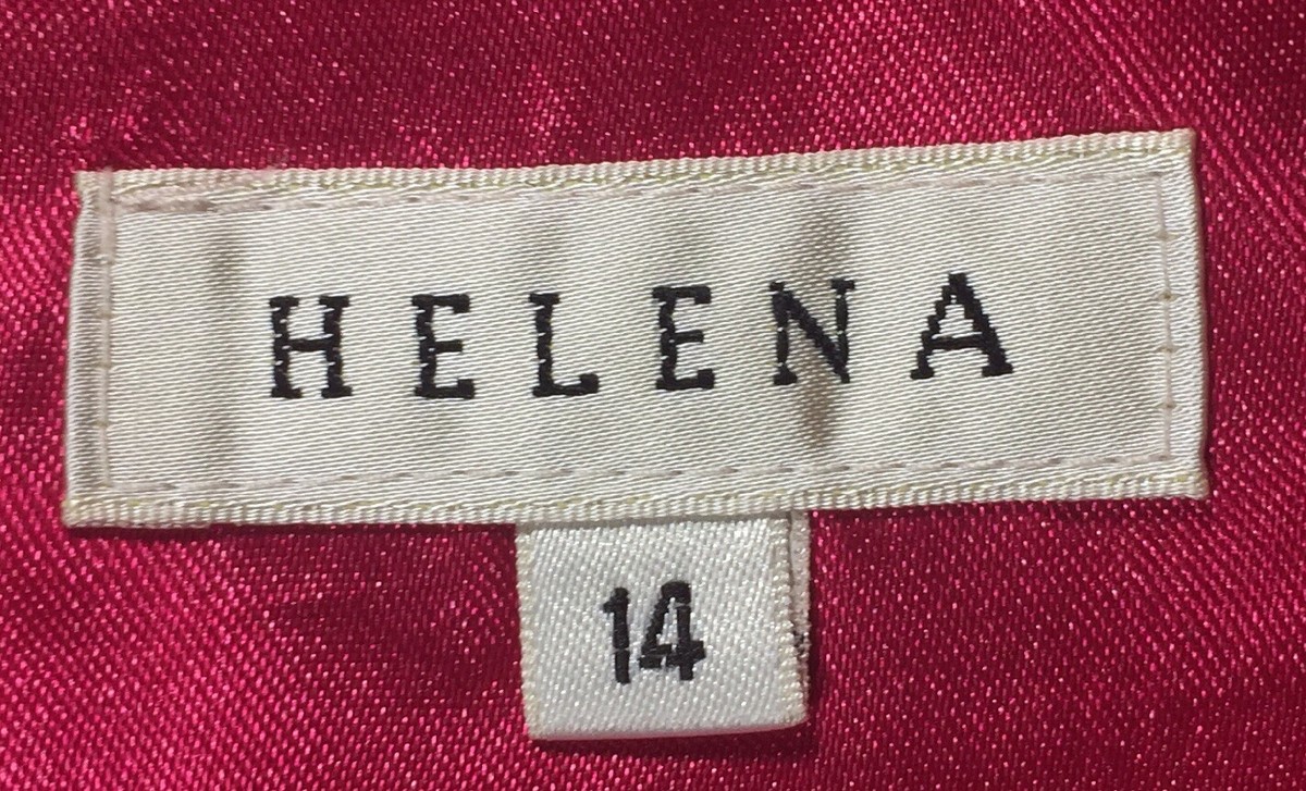 HELENA Jacket SZ 14 Teen Brown Ivory Zebra Coat Cotton
