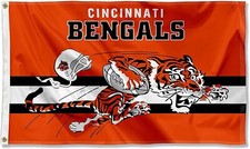 Cincinnati Bengals 3x5 ft Flag Banner NFL Foo...
