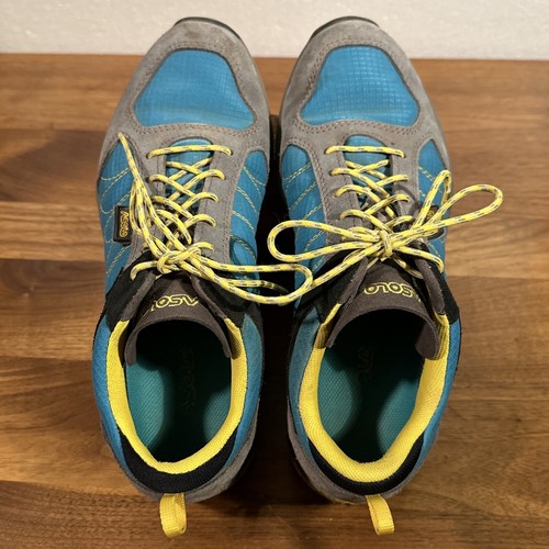 Asolo Women’s Sword GV Size 7.5 Gore-Tex Teal Low Athletic Hiking Shoes - Picture 8 of 12