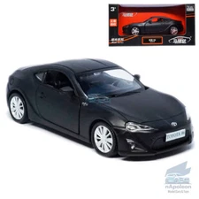 1:36 Toyota 86 Model Car Alloy Diecast Toy Vehicle Collection Kids Gift Black