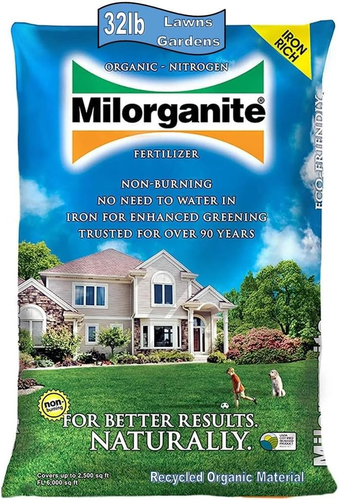Milorganite Lawn and Garden Nitrogen Fertilizer 6-4-0 (Made from Recycled Organi