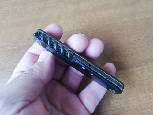 NAVAJA DE BOLSILLO PLEGABLE DE COLECCIÓN SEGUNDA GUERRA MUNDIAL ALEMANA K55K SOLINGEN OFICIAL HERRAMIENTA - Imagen 10 de 10