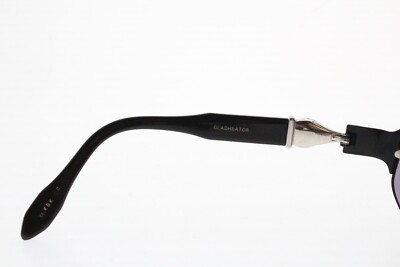 【美品】KIESELSTEIN-CORD LE CROC 度付きサングラス KIESELSTEIN-CORD GLADHEATOR TITANIUM ALLIGATOR STERLING