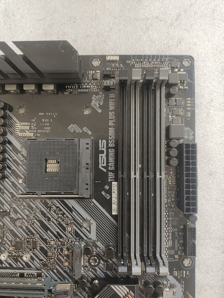 FOR ASUS TUF GAMING B550MPLUS WIFI II DDR4*4 128GB AMD AM4 microATX