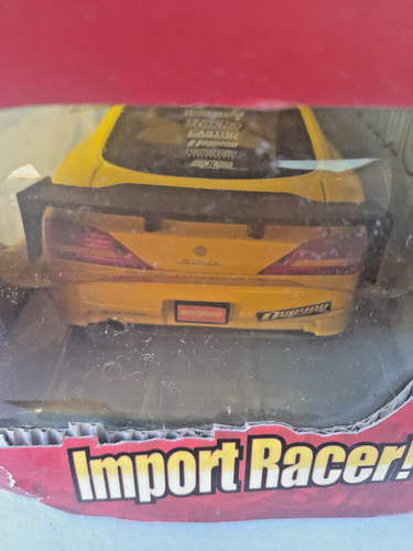 RARO JADA TOYS IMPORT RACER NISSAN SILVIA S15 1:24 AMARILLO - Imagen 5 de 13