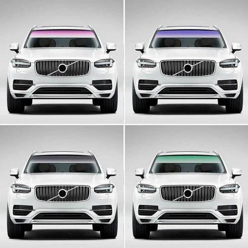Car Window Sun Visor Strip Tint Film Front Windshield Protect Shade Sticker DIY - Bild 5 von 10