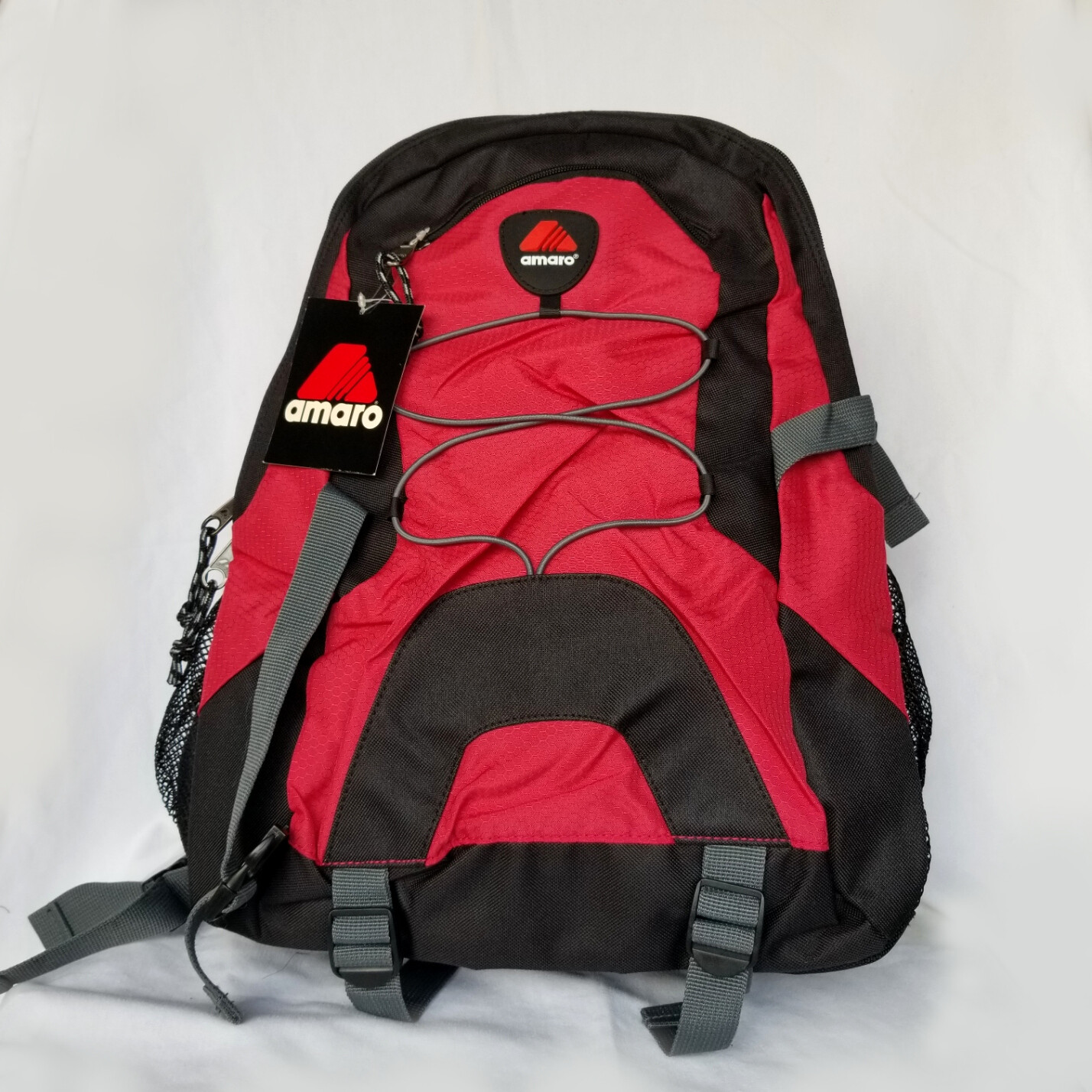 Amaro BRANDON Red Laptop Backpack for Notebooks & Essentials-image